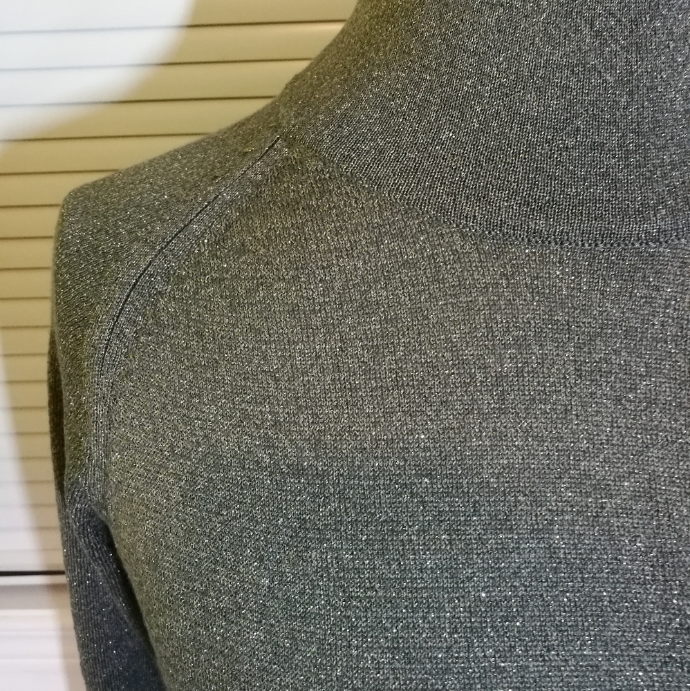 NWT NIC & ZOE Metallic Turtleneck XS - Picture 4 of 8